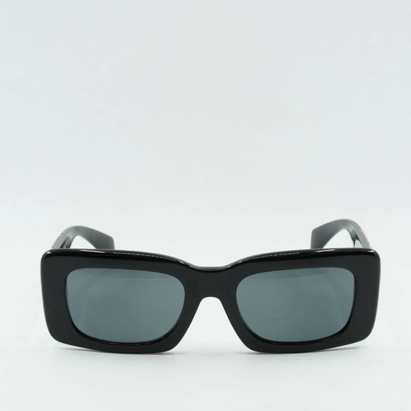 NEW VERSACE BLACK SUNGLASSES - Picture 2 of 5